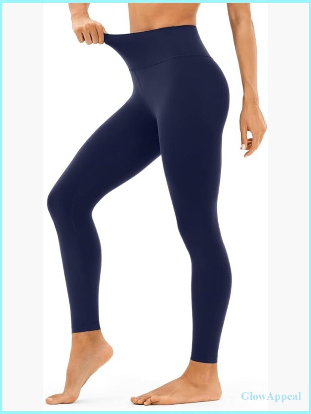 High Waisted Leggings for Women - Athletic Running Gym Activewear Training Yoga